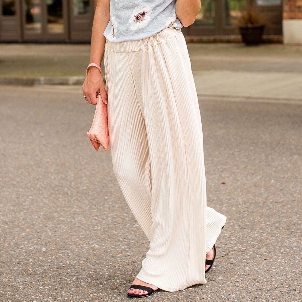 Milk & Honey Pleated Pants
